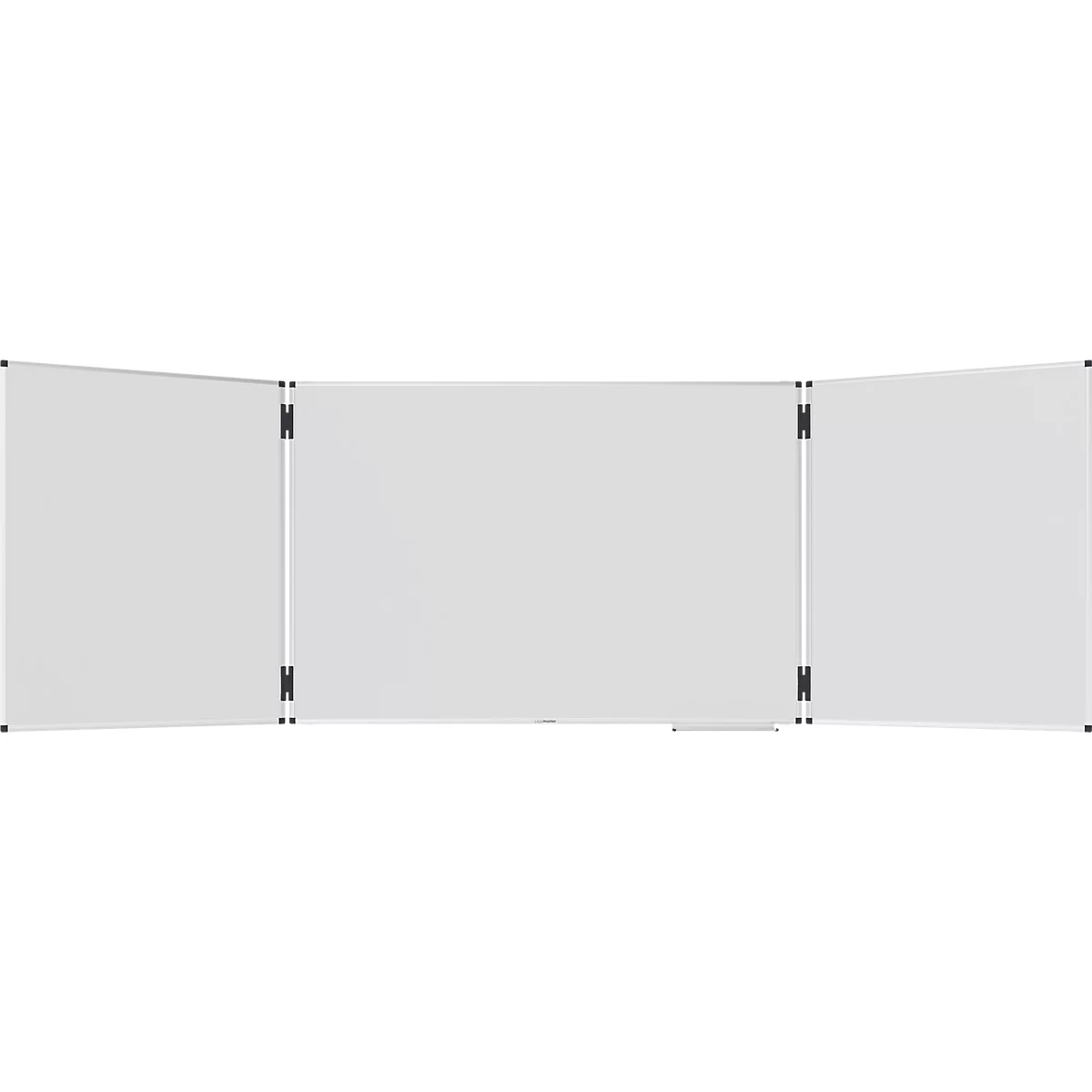 Legamaster UNITE PLUS vouwbord, magnetisch, 5 schrijfoppervlakken, B 1500/3000 x D 13,4 x H 1000 mm, geëmailleerd keramisch staal, wit